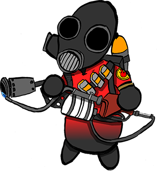 Pyro mascotte