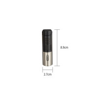 Silver Match Triple Lighter (Deluxe)